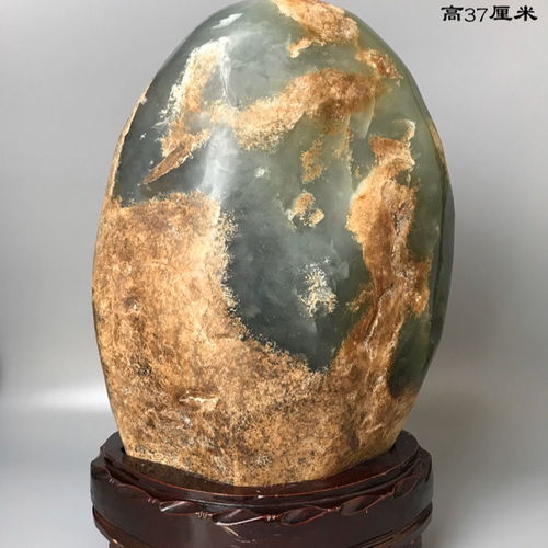  岫玉原石佰财聚来金玉满堂招财金蟾家居风水摆件奇石观赏石玉雕