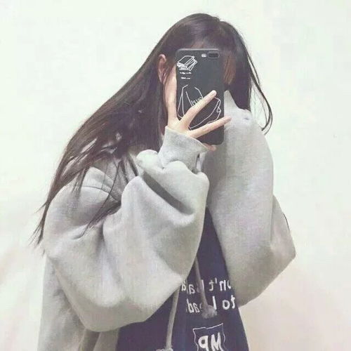 真人女头像挡脸可爱