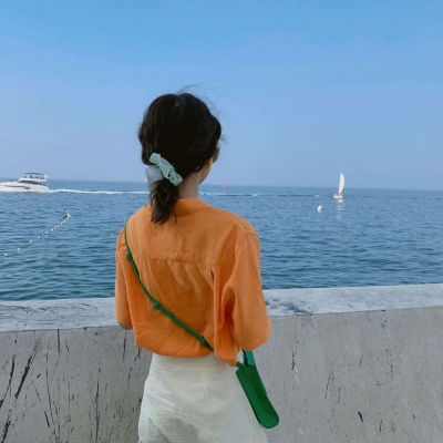 微信女头像唯美高清背影图片,更喜欢你的侧颜