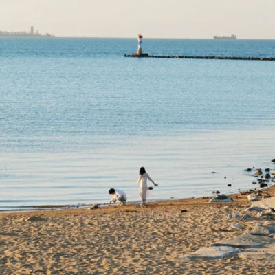  2023最新干净海面风景头像