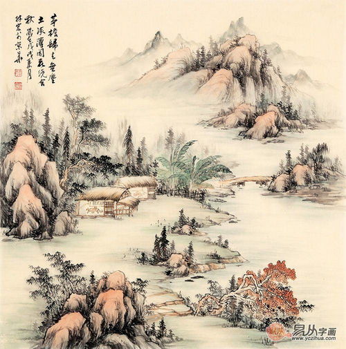  李林宏山水画艺术与心灵的完美融合给人以震颤的心灵之美