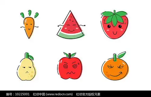  原创水果表情包