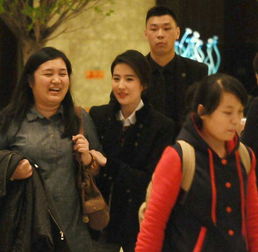  刘亦菲出手阻拦保镖因其想推开小女孩来让道