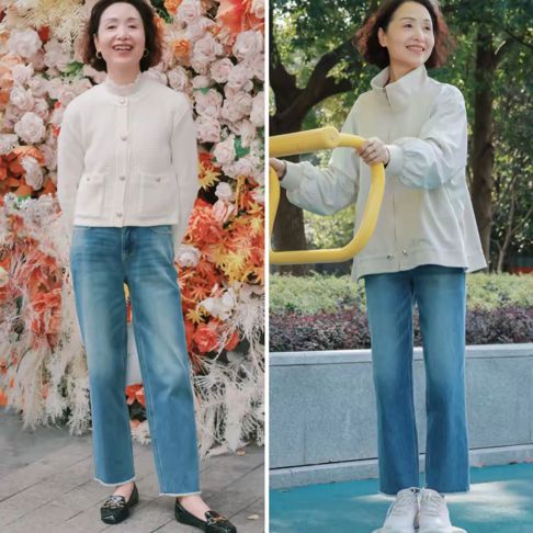  这才是5060岁女人的优雅装扮杜绝大妈装,简约显气质