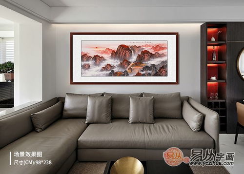  关于客厅装饰画的选择和搭配,这才是正确的方法