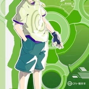小羊拟人头像