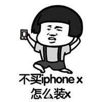  iphonex表情包无水印搞笑版最新iphonex装逼斗图表情