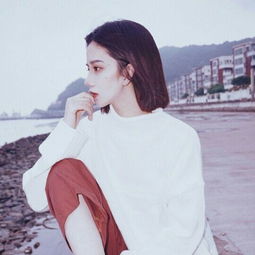 早安短发女头像