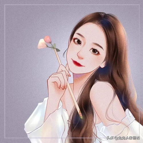  你发照片我来画,真人照片变漫画头像,温婉动人又好看