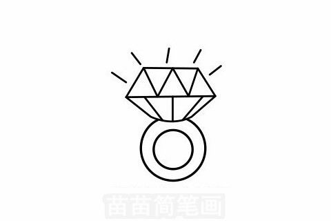  表情戒指简笔画图片大全画法表情