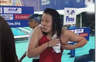  傅园慧表情包走红傅园慧采访表情包gif动图合集