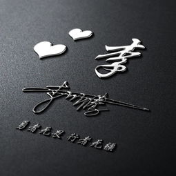  29张个性商务签名头像,3d高清精致姓氏头像,你的微信头像该换了