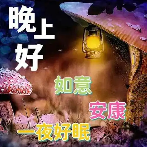  晚安图片,晚上好表情包,祝福望你好梦