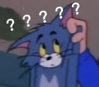  猫和老鼠汤姆猫问号表情包合集