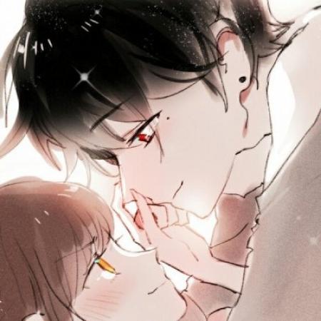  可爱动漫情侣头像一男一女分开后的喜欢