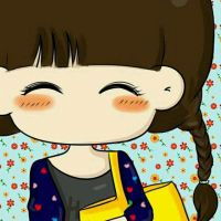  甜美卡通女生qq头像大眼睛卡通女生