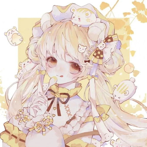  2022年闺蜜头像绝美手绘插画双人闺蜜头像