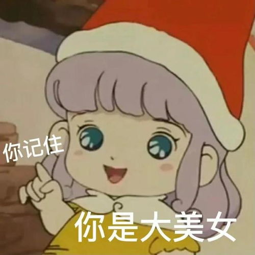  今日份美女专用表情包