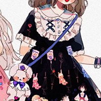 初音未来闺蜜头像一左一