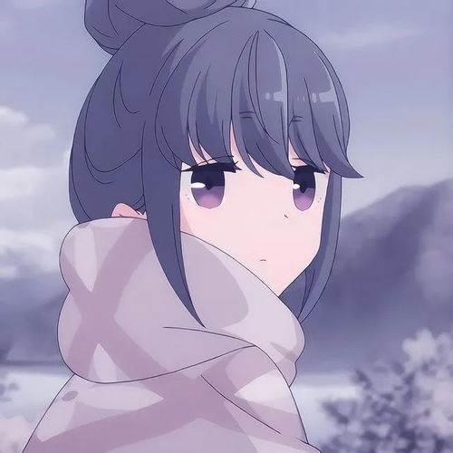  动漫女头摇曳露营志摩凛无水印女生头像