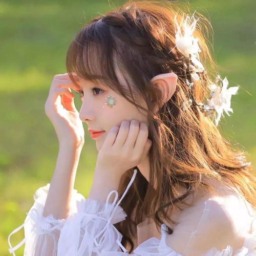女孩的微信头像萌小希艾