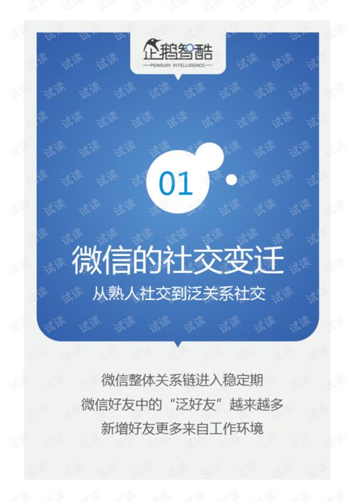  微信2017用户研究和商业机会洞察企鹅智酷发布40页报告知乎专栏
