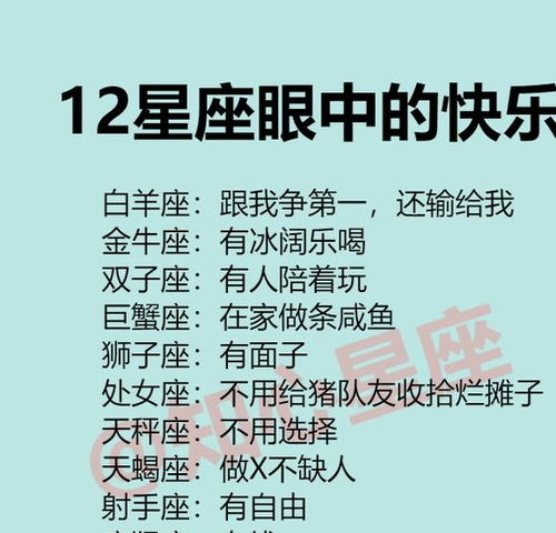  12星座眼中的快乐,拍照技术最差的星座男排行