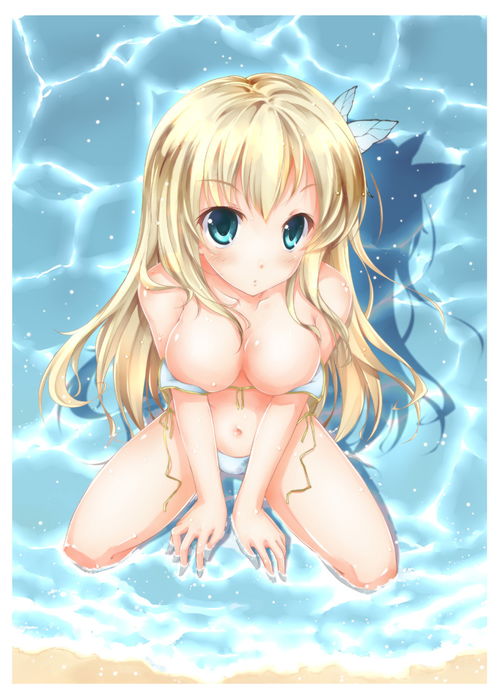  二次元比基尼美少女
