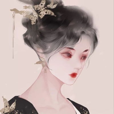  女生头像动漫古风,2020超美古风头像女生冷艳霸气