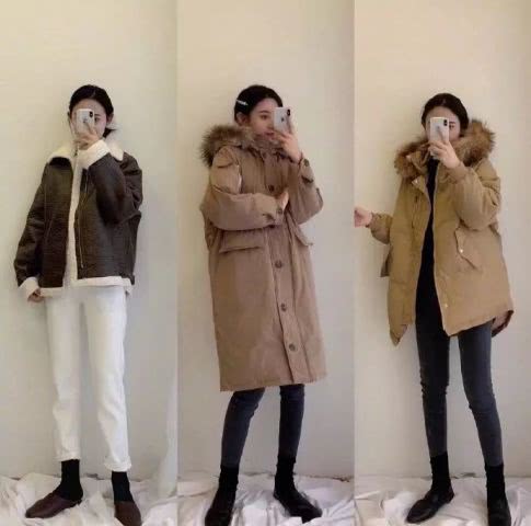  自带文艺滤镜的莫兰迪彩外套,做个安静的美女子