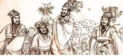  中国古代神话四海龙王中的四海是具体是哪