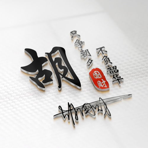  你的微信头像我承包了,38张3d金属商务签名头像,有你的名字吗