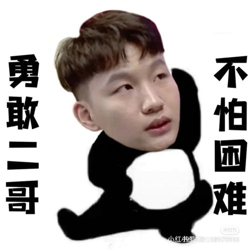  勇敢系列表情包之勇敢德云不怕困难