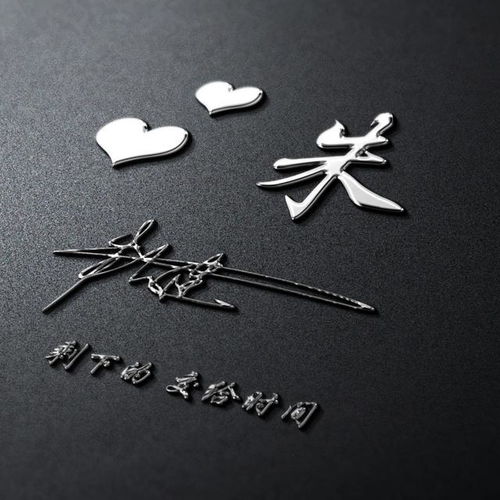  你的微信头像做好了,3d商务立体签名头像,赶快拿走你的