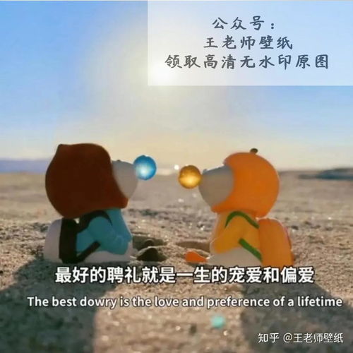  最好的聘礼就是一生的宠爱和偏爱文案背景图片