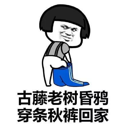 抖音表情要秋裤不啦