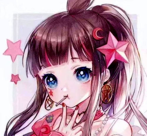 女生动漫头像情侣头像动