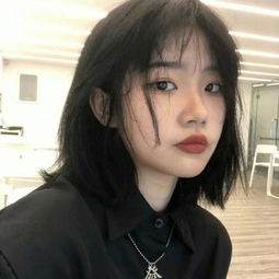  女士短发的微信头像女人最适合的微信头短发像