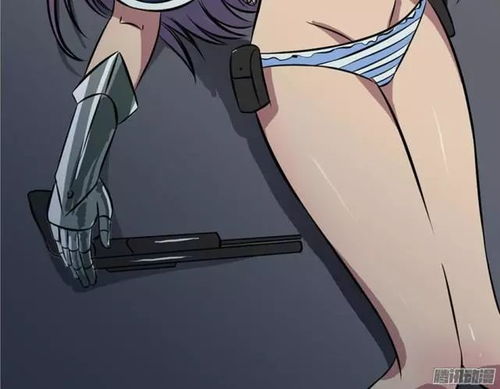  人性恐怖漫画趁夜色袭击保安亭的比基尼美少女