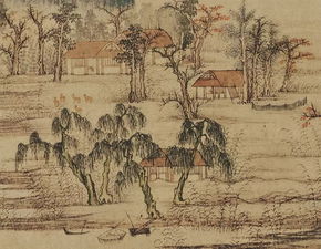  中国画介绍元朝赵孟頫鹊华秋色图