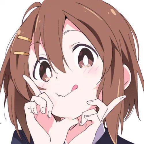  藏匿星空的温柔动漫女生头像