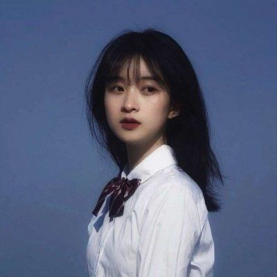 清纯温柔甜美女头像如水