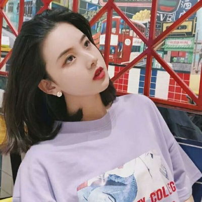  紫色系女生头像该来的总会来该女生头像我要个性网