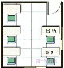  22种图解办公室风水布局法