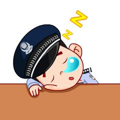  省公安厅团委推出全省首套警察卡通微信表情包