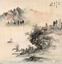  著名山水家吴镜汀作品欣赏