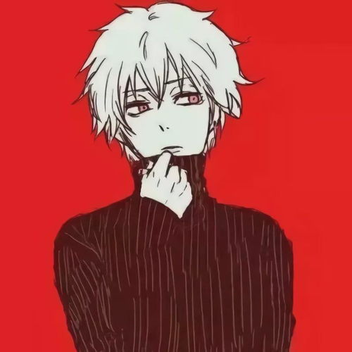 男生动漫头像emo可爱