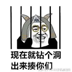  第五人格表情包打游戏太菜被抓,等我出去我要