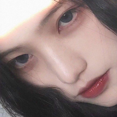  真人女头像治愈好看