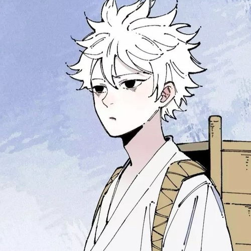  动漫男头这样的头像也太可了